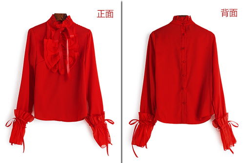 艾森絲服飾 施悅名2018新款宮廷風襯衫，演繹現代女性的浪漫與優雅